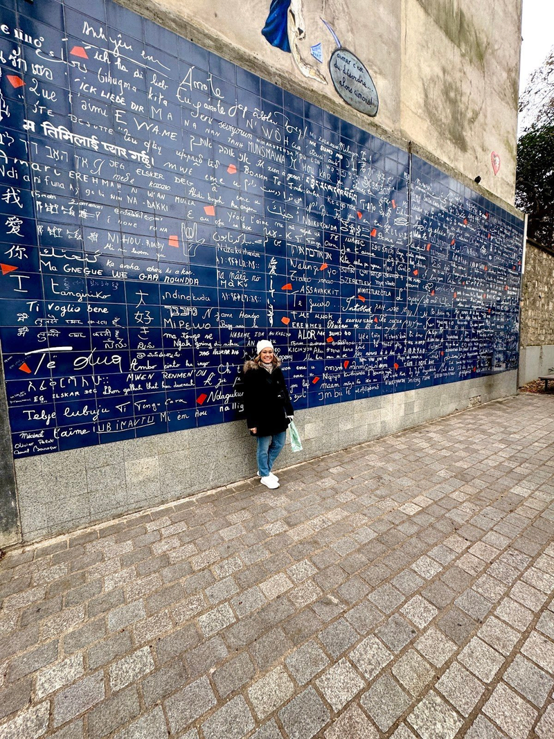 Wall of Love (Le Mur des Je t'aime) in Montmartre